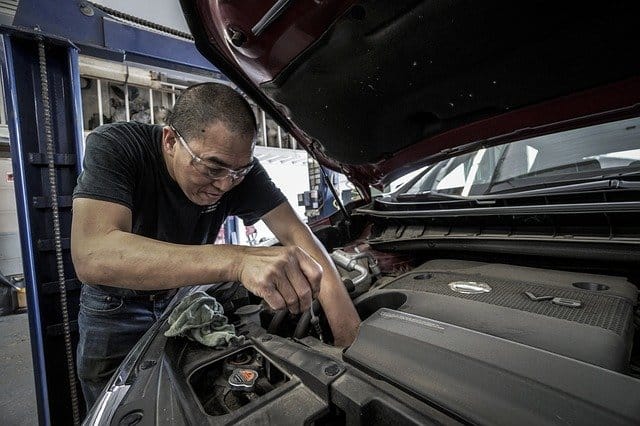 Fixing car